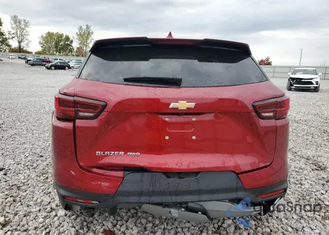 2025 Chevrolet Blazer 2Lt из США, поврежденный, VIN 3GNKBHR40SS240787